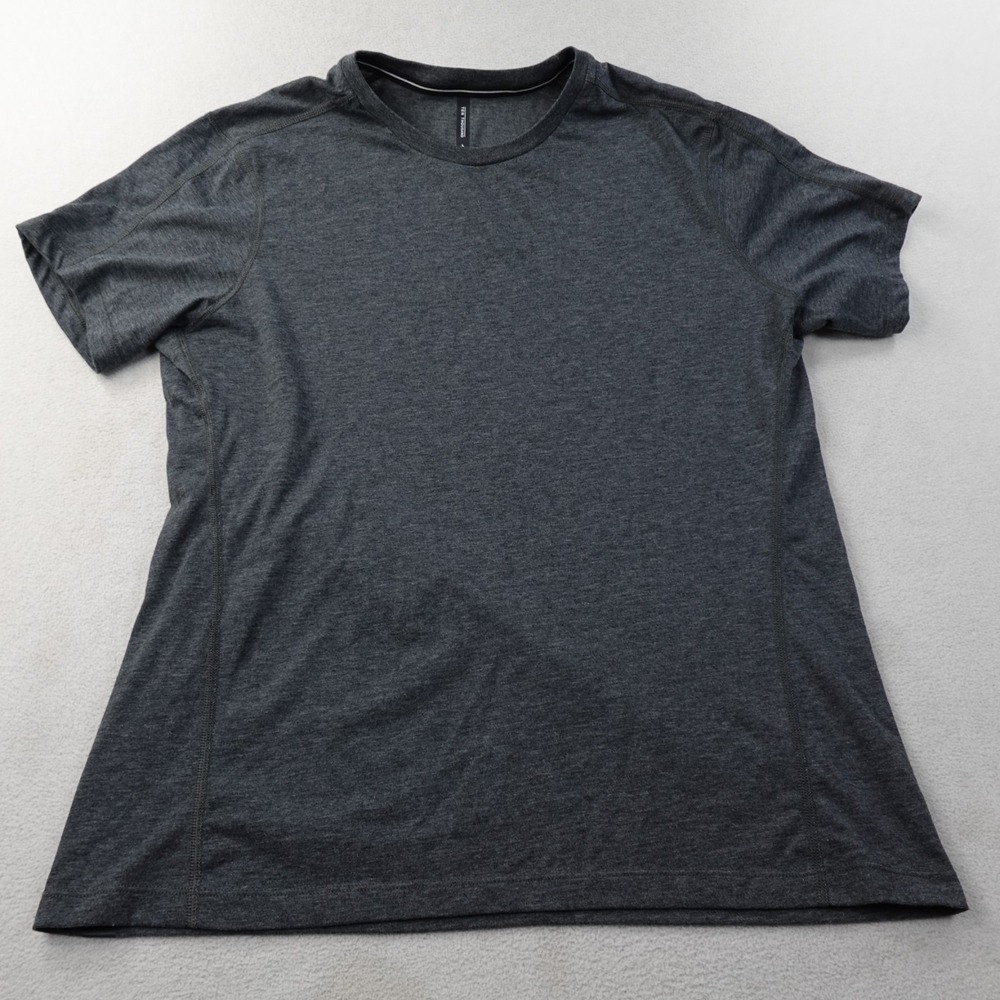 Ten Thousand Durable Shirt Mens Large Charcoal Gray Training Workout Tee TTKT011